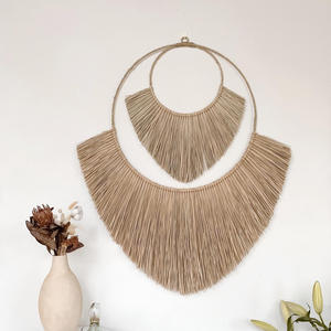 งานศิลปะจากหญ้าทะเลสำหรับตกแต่งผนัง คุณภาพสูงสุด งานแขวนผนังจากเส้นใยหญ้าทะเล ดีไซน์หรูหรา สำหรับตกแต่งบ้าน - Product Image 2