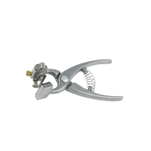 Pinzas de Tatuaje Estándar 3/8, 4 Dígitos, Espaciado para Orejas, Fundición a Presión, Aluminio, Equipo Veterinario, Pinzas de Tatuaje para Mascotas - Product Image 3