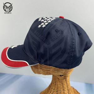 Gorra de béisbol vintage de 100% algodón con 6 paneles y logotipo personalizado bordado - Product Image 4