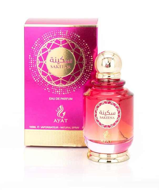 Perfume SAKEENA 100ML by Ayat Perfumes Original Dubai Arabic Long Lasting Eau De Parfum for Women's
