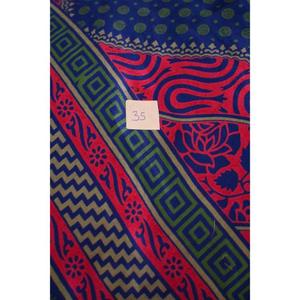 กระโปรงผ้าไหมมหัศจรรย์พิมพ์ลายดอกไม้วินเทจสำหรับผู้หญิงชุดชายหาดสไตล์โบฮีเมียนชุดคลุมบิกินี่เสื้อผ้าฤดูร้อนธรรมชาติ - Product Image 5