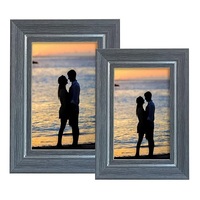 NOUVEAU DESIGN Cadre photo en bois avec design unique en relief différentes couleurs et tailles