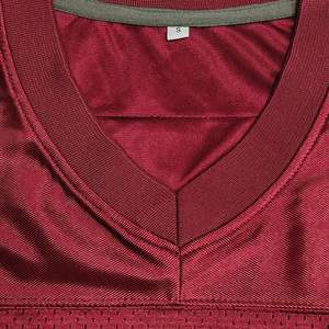 Camisetas de Fútbol Americano Personalizadas para Equipos Juveniles, Estampado de Ojo de Buey, 100% Poliéster, Malla, Estilo Retro, para Entrenamiento - Product Image 2