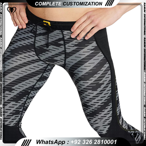 Personalizado Running Leggings Spat Hombres Compresión Fitness Medias Pantalones - Product Image 6