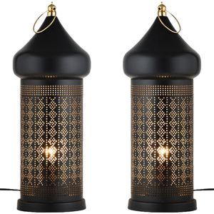 Lámpara Colgante Decorativa de Hierro Eléctrica Hecha a Mano en Marruecos para Interiores del Hogar, Navidad, Bodas e Iluminación de Eventos en Hoteles - Product Image 3