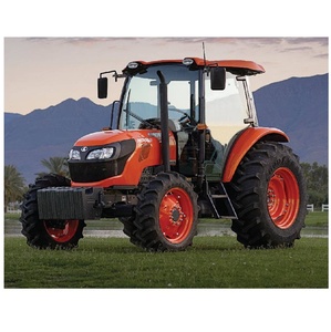 Tracteur agricole Kubota M6060 avec un puissant moteur diesel pour le labour, la culture, la récolte, le transport et les opérations sur le terrain - Product Image 6