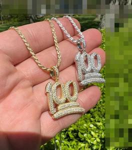 จี้เงินแท้ 925 Moissanite เครื่องประดับฮิปฮอปสําหรับจี้เพชร สร้อยคอเพชรอื่นๆ - Product Image 2