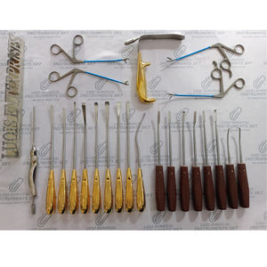 Ensemble d'instruments de lifting facial endoscopique de qualité supérieure |   Instruments de chirurgie plastique faciale en acier inoxydable allemand |   Ensemble de lifting des sourcils certifié CE - Product Image 1