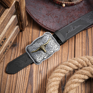 Cinturón de cuero para hombre, Cinturón reversible, cinturón de vestir elegante, hebilla ajustable para regalo de hombre - Product Image 4