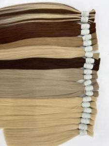 PURO Extension de cheveux vierges Remy de couleur naturelle Style droit Vague du Vietnam Double trame Styling avantageux en gros - Product Image 3