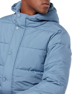 Veste matelassée en toile pour homme, de qualité supérieure, tendance, imperméable, respirante, à séchage rapide, coupe-vent, à capuche, pour l'hiver - Product Image 4