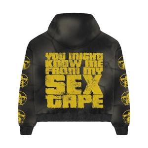 Chándal negro elegante de moda para hombre, venta al por mayor, precio barato, diseño serigrafiado, conjuntos ecológicos transpirables de talla grande - Product Image 3