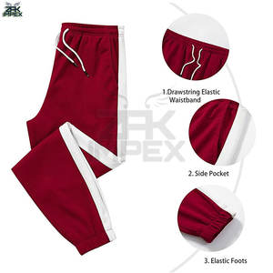 Chándal Deportivo Estampado para Hombre, Talla Grande, con Ribete en Contraste, para Correr, Fitness, Ropa Deportiva Activa, Transpirable y Resistente al Viento - Product Image 5