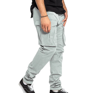 Pantalones Cargo para Hombre, ropa de trabajo de algodón para verano y primavera, novedad en talla grande 6XL, pantalones informales para correr, Hombre para pantalones de chándal, pantalones de otoño - Product Image 2