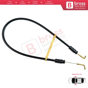 Cable Bowden del mecanismo de bloqueo de la cerradura de la puerta interior delantera BDP70 813101E030 para Accent MC 4/5 puertas NO PARA 2/3 PUERTAS - Product Image 3