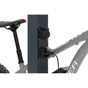 Stazione di Ricarica per E-Bike, Alluminio verniciato a polvere, Presa di contatto protettiva, 4 Punti di Ricarica - Product Image 3