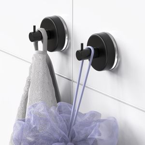 Không thấm nước dính thép không gỉ móc với mạnh mẽ có thể tháo rời cốc hút cho quần áo hiện đại phòng tắm nhà bếp gạch kính tường - Product Image 5