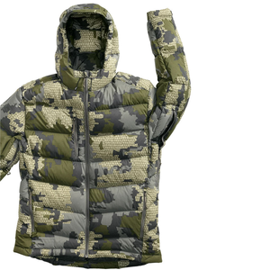 Venta al por mayor personalizado transpirable invierno cálido abrigo impermeable caza tiro al aire libre uniforme táctico camuflaje - Product Image 5