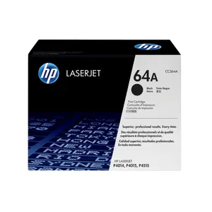 Cartucho de Tóner Negro Original HP 64A CC364A Compatible con Impresoras HP LaserJet - Product Image 2