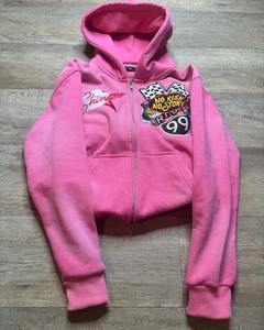 Streetwear Tendance Coloré Zipper Hoodie Américain Rétro Imprimé homme hoodi Sweat Surdimensionné Hommes Hip Hop Punk Casual Veste Lâche - Product Image 5