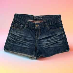 Vintage S Taille Denim Shorts Jeanagers Autre Artisanat Jeans Pantalon Court - Product Image 4