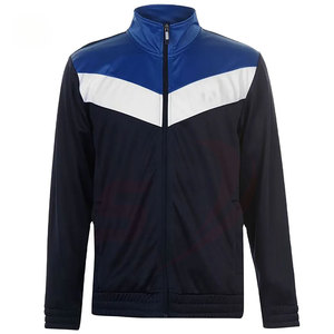 Chándal deportivo y de gimnasio con cremallera para hombre personalizado OEM, ropa informal cómoda para invierno ecológica - Product Image 2