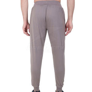Jogging droit de haute qualité pour hommes Pantalon d'entraînement de gymnastique léger avec cordon de serrage taille moyenne Style décontracté pour les vêtements d'entraînement - Product Image 3