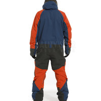Combinaison de ski pour homme OEM, imperméable 10 000 mm, coupe-vent, poche pour passe de ski, vêtements de ski et de neige d'hiver
