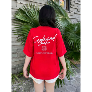 COOLWIND, camiseta de gofres de alta calidad para mujer, de talla grande, ecológica, transpirable, bordado, estampado de serpiente corto, elegante, de gran tamaño - Product Image 6