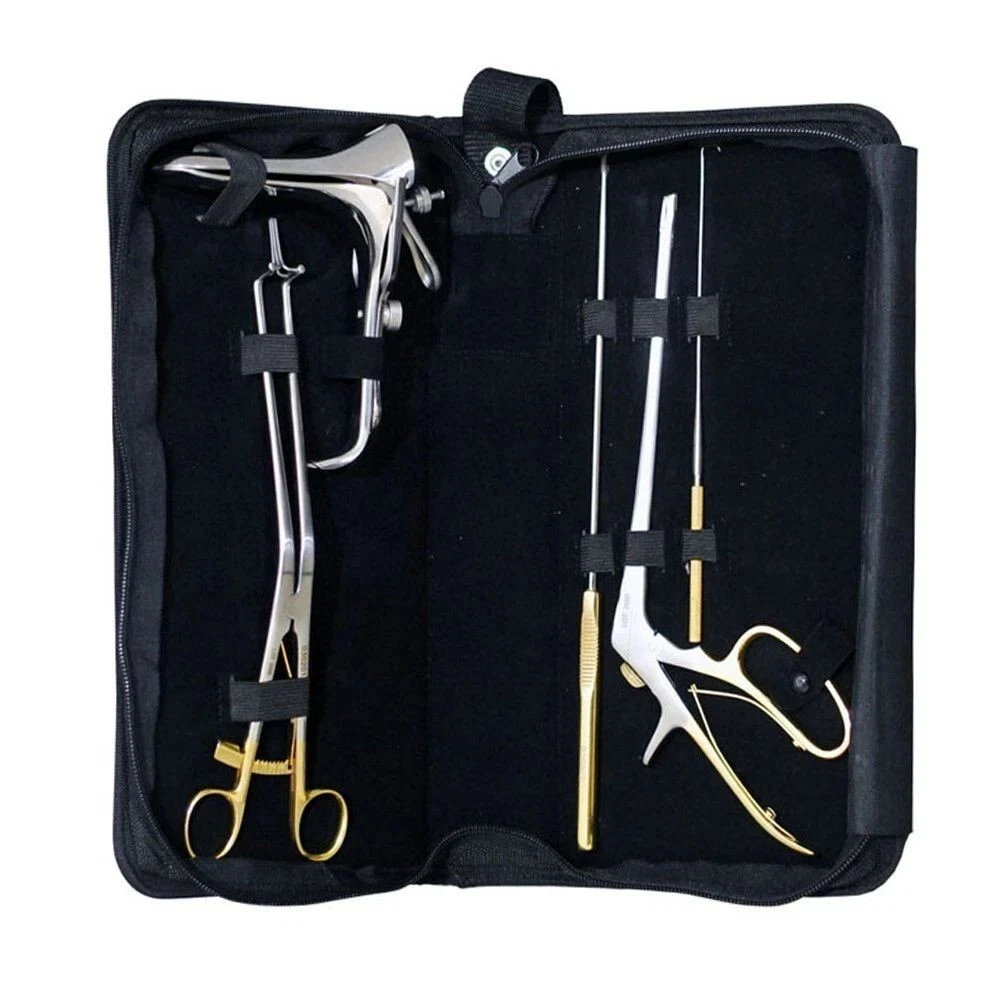 4-Piece Colposcopy Surgical Instrument Set – Atraumatic, General Surgery