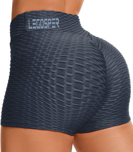 Shorts de fitness pour femmes Scrunch Butt Top taille haute Tendance Active Fit Shorts Fille Yoga Wear Couleurs personnalisées Shorts en gros - Product Image 5