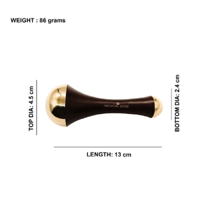 Fournisseur indien Vente en gros Balle de massage solide pour spa et spa Bâton de massage en bronze pour le visage et le dos Soins de la peau - Product Image 4