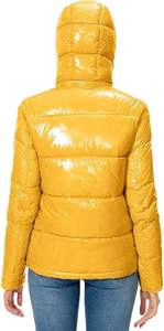 Veste matelassée à capuche d'hiver décontractée pour femmes manteau à bulles à fermeture éclair complète vêtements d'extérieur de qualité respirant fabricant de confiance - Product Image 5
