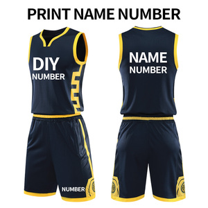 Hauts de basket-ball sur mesure maillots de basket-ball d'équipe uniforme de basket-ball d'impression par sublimation pour hommes - Product Image 6