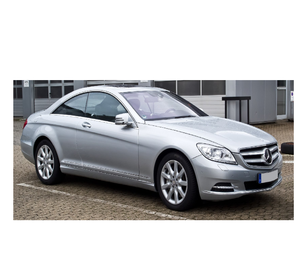 รถคูเป้ Mercedes-Benz CL หรูสำหรับขายรถในฝันของคุณวันนี้ FWD เบาะหนังภายในสีเข้มยาง R19ขนาดน่าทึ่ง