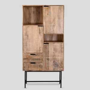 APARADOR ALTO 3 PUERTAS 2 CAJONES COFRE DE CAJONES 90 CMv - Product Image 1