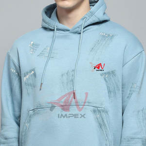 Sudaderas con Estampado de Moda Urbana de Último Diseño, Estampados Modernos, Corte Holgado, Cómodas para el Invierno - Product Image 5