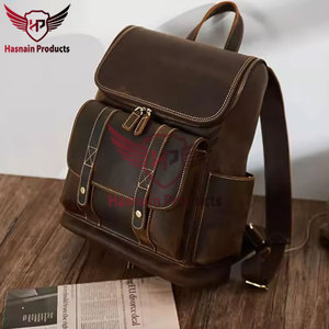 Highest Quality Leather Vintage Style Genuine Leather Backpack <b>for</b> <b>Men</b> & Women in Bulk Personalized Design & Logo - Product Image 2