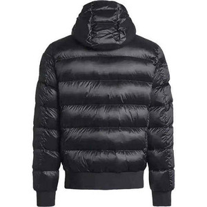 Veste matelassée imperméable à col montant de couleur rouge, fermeture éclair en polyester, vêtements pour hommes, vestes matelassées, vêtements de sport d'hiver - Product Image 6