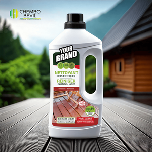 Limpiador de madera exótica Ecocert Listo para usar, limpia y mantiene bangkirai y otras terrazas de madera exótica - Product Image 3