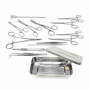 Ensemble de base pour la microchirurgie de la main, instruments chirurgicaux manuels, acier inoxydable de qualité supérieure, certifié CE ISO Classe I, 1 an - Product Image 1