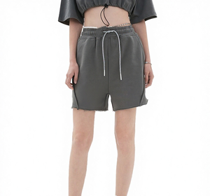 Shorts de sport d'été pour femmes, taille mi-haute, confortables, respirants, en polyester et élasthanne, personnalisables, de haute qualité - Product Image 2