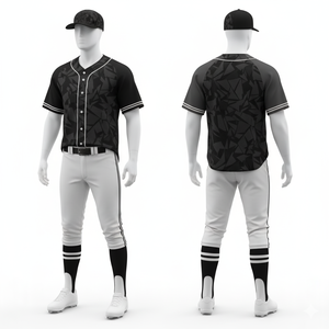 Uniforme de Béisbol Personalizado en Oferta 2026, Ligero, de Malla Transpirable, de Secado Rápido, con Número de Equipo - Product Image 6