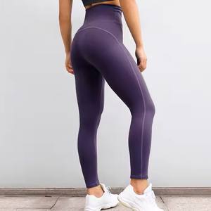 Leggings de sport décontractés pour femmes, hiver, solides, de haute qualité, coton/fibre de bambou, taille mi-haute, respirants, longueur genou, 280g, toutes tailles - Product Image 1