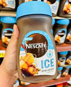 Nes cafe Ice Roast 6 oz Café instantané en bouteille Acidité avec crème au chocolat aux noisettes Saveurs de fruits et de sucre - Product Image 2