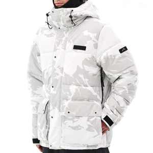 Monteec เสื้อแจ็คเก็ตสกีสำหรับผู้ชาย, เสื้อแจ็คเก็ตสกีสีน้ำเงิน/สีดำกันน้ำขนาด10,000มม. ปิดซิปสำหรับใส่เล่นกีฬากลางแจ้ง - Product Image 1