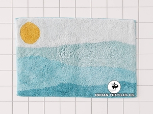 Assurance qualité de luxe pur coton fait tapis de bain tufté avec long tapis de sol de salle de bain durable prix de gros par ITHL - Product Image 3