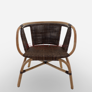Nouveau fauteuil en rotin naturel traditionnel, écologique, durable, pour salle à manger et salon - Product Image 1