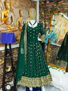 VESTIDO LOOK DE FIESTA DE DISEÑADOR CON TRABAJO DE BORDADO - Product Image 5