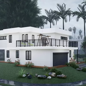 Casa Prefabricada de Acero Estilo Europeo, Resistente al Viento, para Hoteles y Complejos <span class=keywords><strong>Residenciales</strong></span>, Fabricación China OEM - Product Image 6